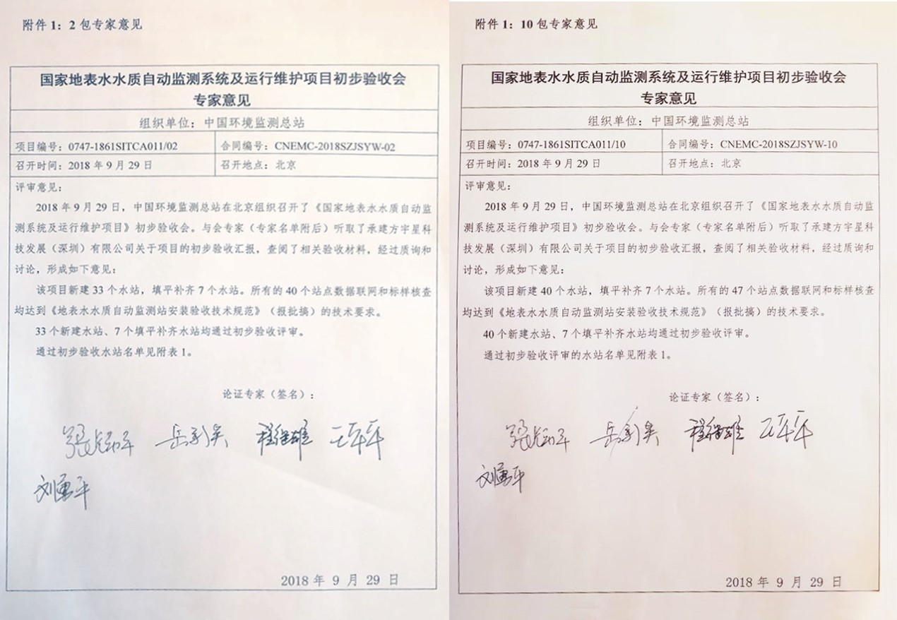 “高標(biāo)準(zhǔn)、嚴(yán)要求”—盈峰環(huán)境全資子公司宇星科技順利通過國(guó)家水站項(xiàng)目初驗(yàn)