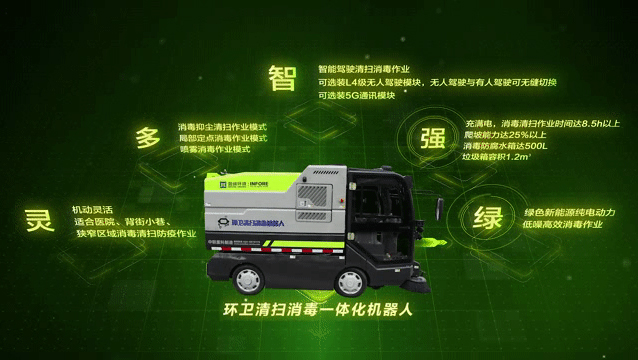 智能環(huán)衛(wèi)機(jī)器人軍團(tuán)再添猛將！清掃消毒一體化機(jī)器人利劍出鞘