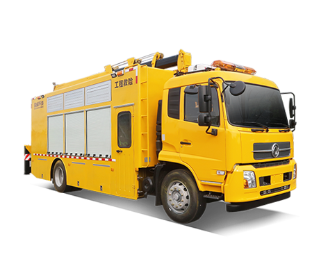大流量排水搶險車（帶吊臂）